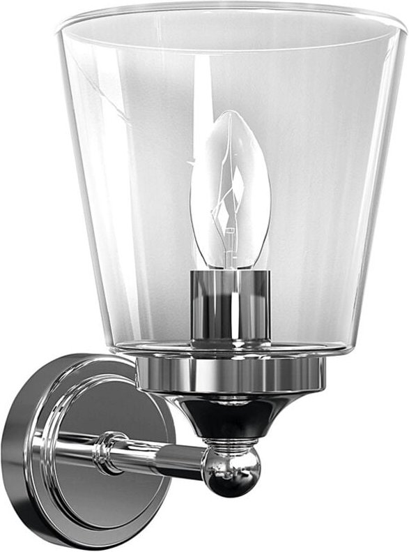 BALI Wandleuchte IP44 1 E14 Chrom Nowodvorski 9353