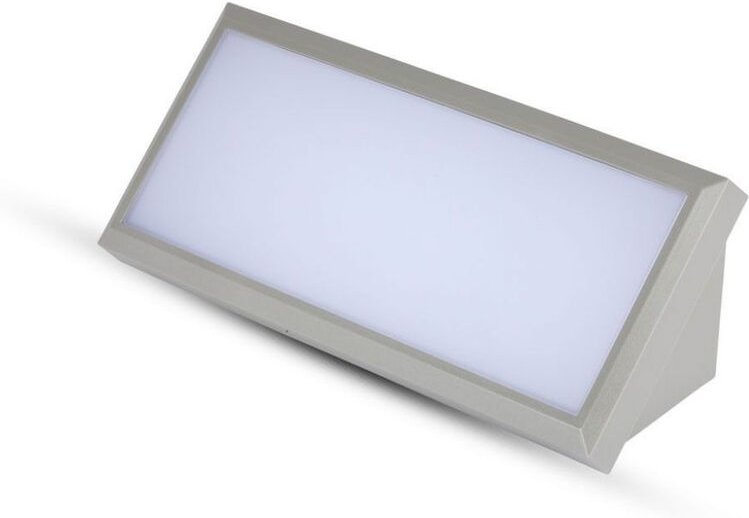 LED-Eck-Wandleuchte 12W Farbe Grau 3000K IP65 - V-tac