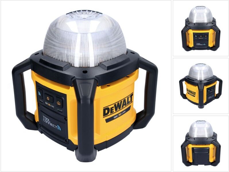 Tool Connect 18V xr Baustellen-Spot - Kein Akku oder Ladegerät - DCL074-XJ - Dewalt
