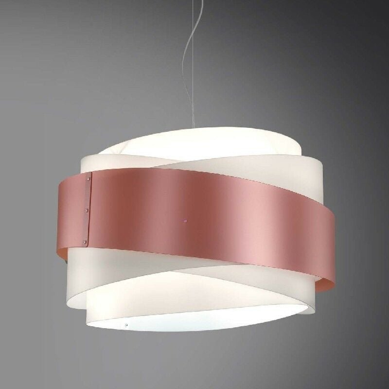 Thumbnail - Bea Pendelleuchte drei Lichter Kupfer Durchmesser 60x h38 cm