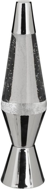 Tischlampe Pilz Sektor Lava Silber H36,5cm - Atmosphera créateur d'intérieur