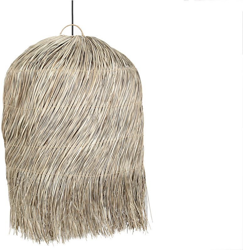 Hängelampe aus Naturfaser E27/220-240 40x40x40cm
