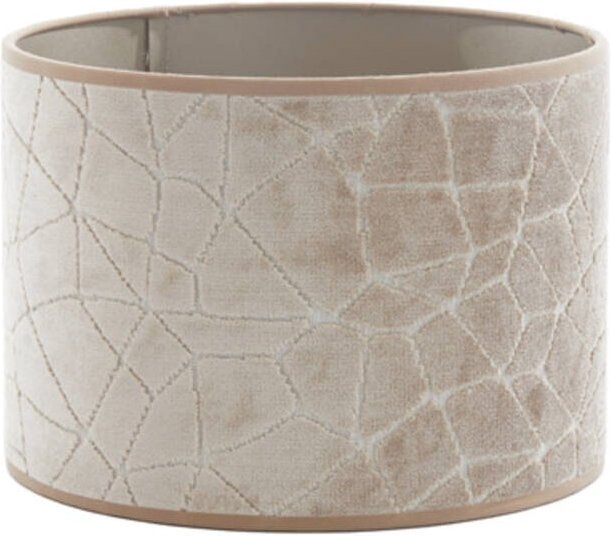 Lampenschirm - Kassei - grau - textil - ø 25cm - - Light&living