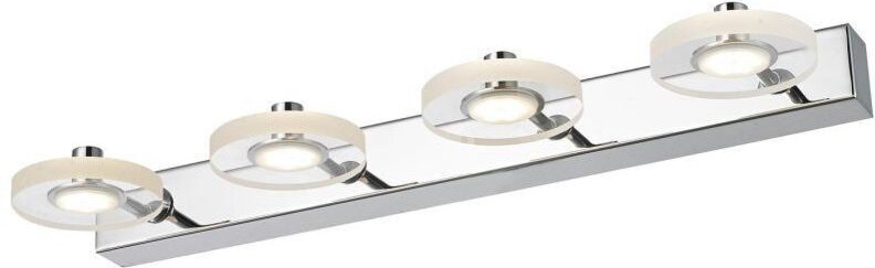 Harmony - Moderne led Wandleuchte Chrom, Warmweiß 3000K 840lm - Italux