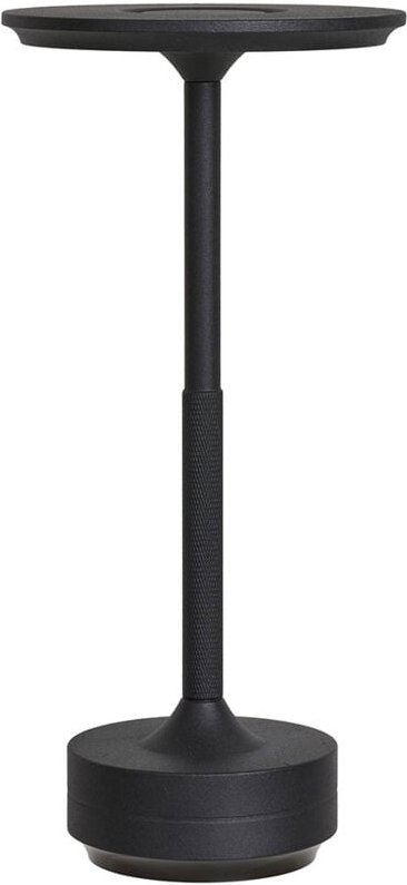 Lyneham Tischlampe led wiederaufladbar schwarz.