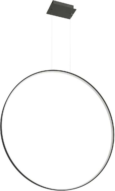 Pendelleuchte Hängelampe Ring Designlampe Esszimmerleuchte schwarz led l 110 cm
