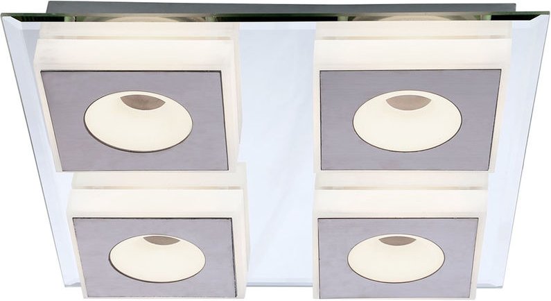 Led Design Decken Lampe Wohn Arbeits Zimmer Beleuchtung Spiegel Leuchte Globo 41113-4