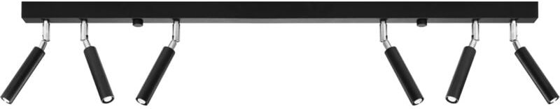 HORUX 6 G9 Deckenleuchte Schwarz Lumilo 09.119.01