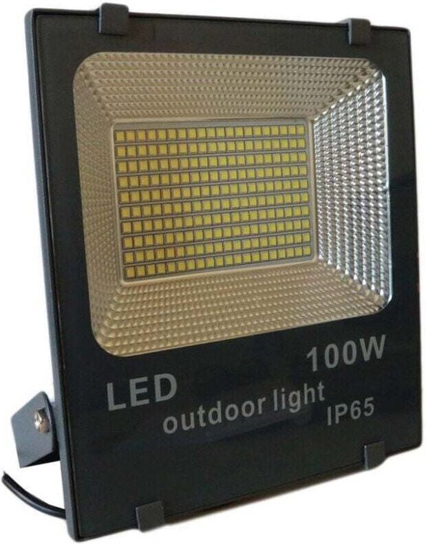 YMYNY - Schlanker SMD-LED-Strahler, Helligkeit: Kaltweiß, Licht: 50, 100, 200 W, IP65 - 100 Watt