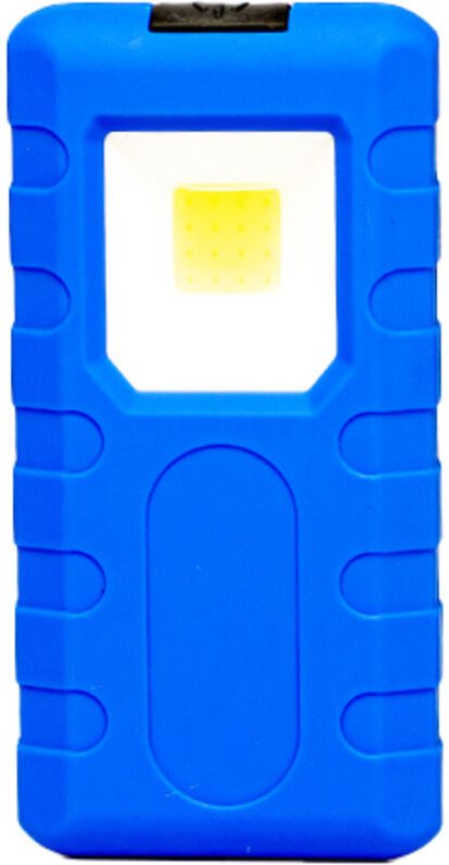 LED-Taschenlampe Clip Flach Blau