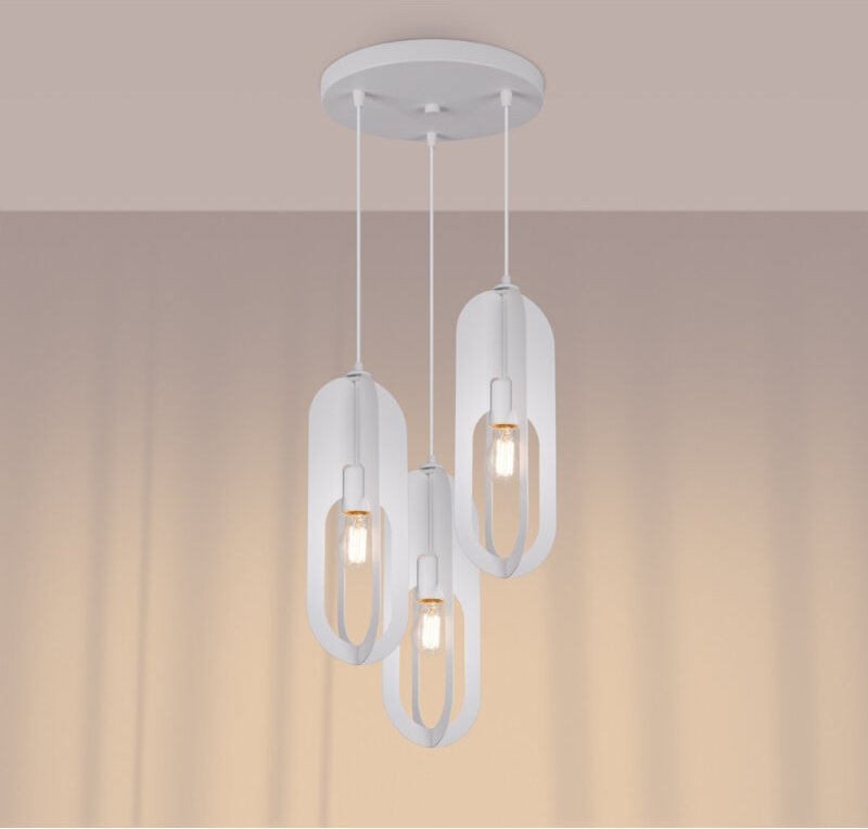 Thumbnail - Nicus Cluster Pendel-Deckenleuchte Weiß - Sollux