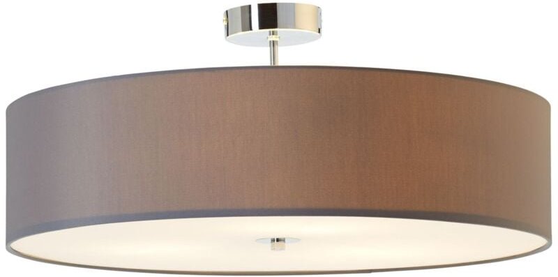 Brilliant - Lampe Andria Deckenleuchte 60cm grau 3x A60, E27, 60W, geeignet für Normallampen (nicht enthalten) Skala a++...