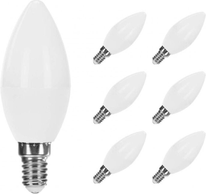 Thumbnail - Orion91 - 6er-Pack LED-Kerzenlampen E14, 6 w, entspricht 40 w, 470 lm, Raydan Home
