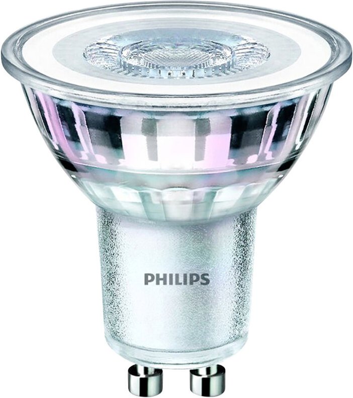 Philips - led 77791300 led eek f (a - g) GU10 4.6 w = 50 w Warmweiß (ø x l) 5 cm x 5.4 cm 3 St.