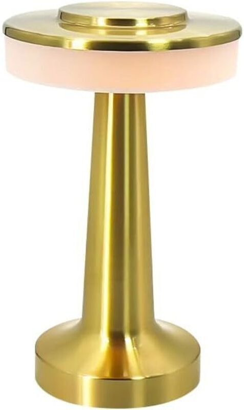 Kabellose Tischleuchte, wiederaufladbare Schreibtischlampe, dimmbare Tischleuchte mit Berührungssensor, 3 Helligkeitsstu...