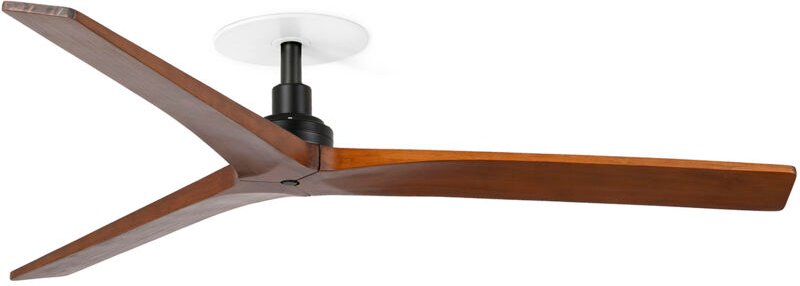 KLIM RECESSED M Ventilator schwarz/Nussbaum