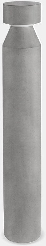 Leds-c4 - Baliza IP65 Row 900mm led 19.3 Blanco cálido - 3000K on-off Cemento 1071lm