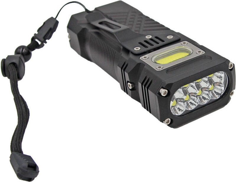 EDM - Taschenlampe led de mit großer Reichweite 10000 lm