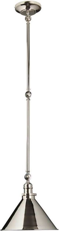 Elstead Provence - 1 Licht Innenwand- / Deckenleuchte Nickel poliert, E27