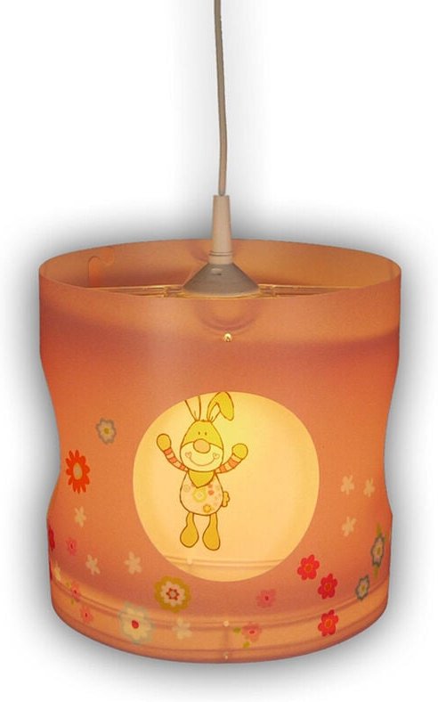 Niermann - led Kinderzimmer Deckenleuchte Lampenschirm drehend Motiv Bungee Bunny