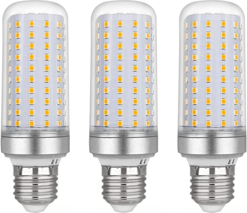 Ersandy - E27 LED-Maisbirne 20 w, ac 220 v, 2200 lm warmweiß 3000 k, nicht dimmbar, entspricht 200 w Halogenbirne, LED-M...