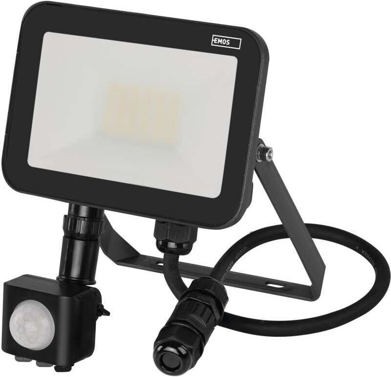 LED Strahler mit Bewegungssensor IP65 neutralweiß 20 W