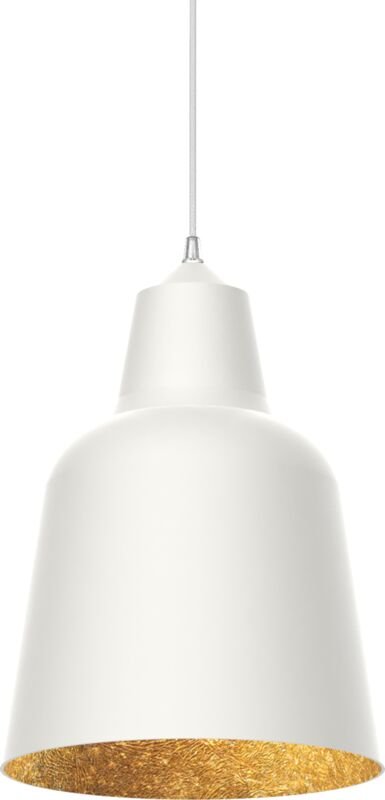 Lumicom - dong sospensione bianco foglia