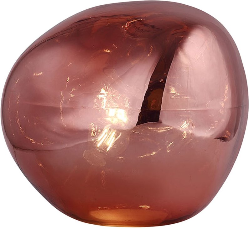 Tischlampe Lumineca Dotent 36x32 cm Rot