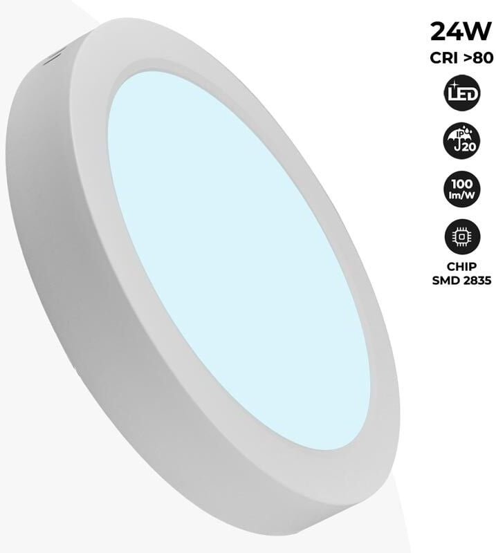 Barcelona Led - LED-Deckenanbauleuchte 24W High Efficiency