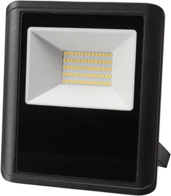 LED-AUßENSTRAHLER - 50 w - NEUTRALWEIß - schwarzes gehäuse