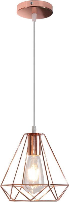 Pendelleuchte Moderne Hängelampe aus Eisen Käfig Lampenschirm E27 Höhenverstellbar für Wohnzimmer Schlafzimmer Esstisch ...