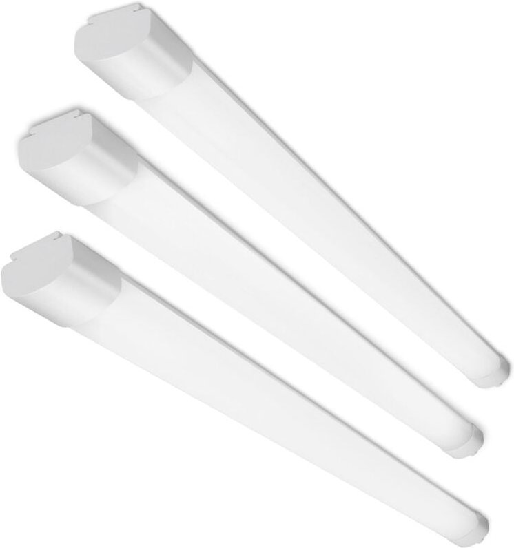 Oraymin - led Deckenleuchte 3PCS led Feuchtraumleuchte 120CM Röhre 36W