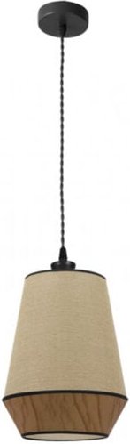 FABRILAMP Hängeleuchte de 1 Licht Modell Campana braun