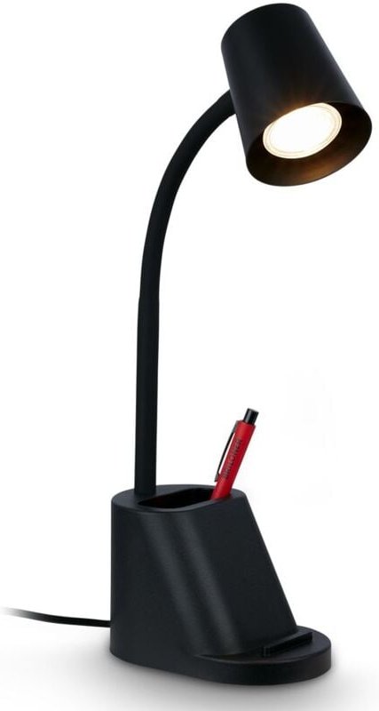 Schreibtischlampe Tischlampe Büro Schwenkbar Stiftehalter GU10