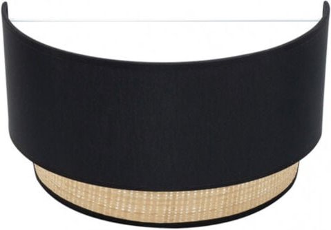 Wandleuchte of schwarzer Schirm Modell Kandy FABRILAMP