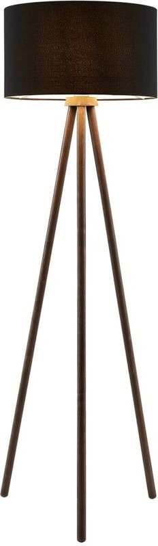 Stehlampe 'Majken' aus Holz für Wohnzimmer & Esszimmer von Lindby