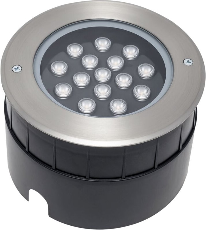 Forlight - Incasso Außenbodeneinbauleuchte mit 3000K warmweißer led aus Edelstahl