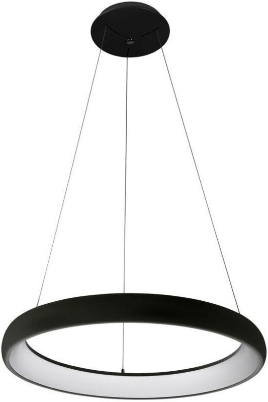 Italux - Alessia - Moderner LED-Anhänger schwarz, warmweiß 3000K 2750lm