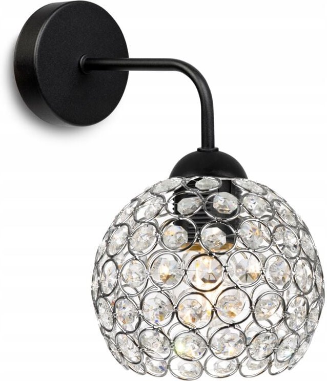 Moderne Knkiet Lampe Elegante Kristalle Chrom