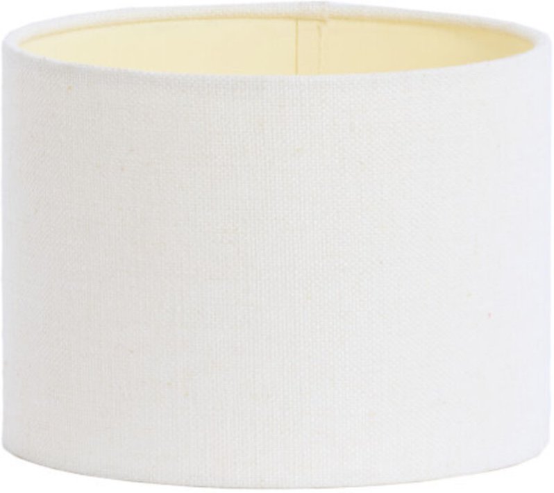 Thumbnail - Light & Living - lampenschirm - Livigno - crème weiß - textil - Ø