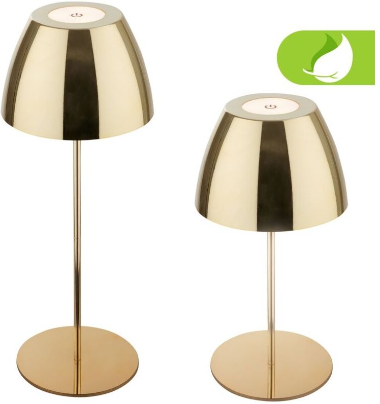 Thumbnail - Briloner - led Tischlampe Akku led Tischleuchte Wohnzimmer Dimmbar Kabellos Touch IP44