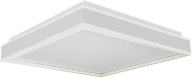 Designer-Kuppelleuchten - Quadratisch - IP20 - Weißes Gehäuse - 38 Watt - 4000 Lumen - 4000K