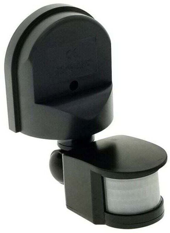 220-V-Infrarot-Sensorschalter, schwarz, mit Lampensockel