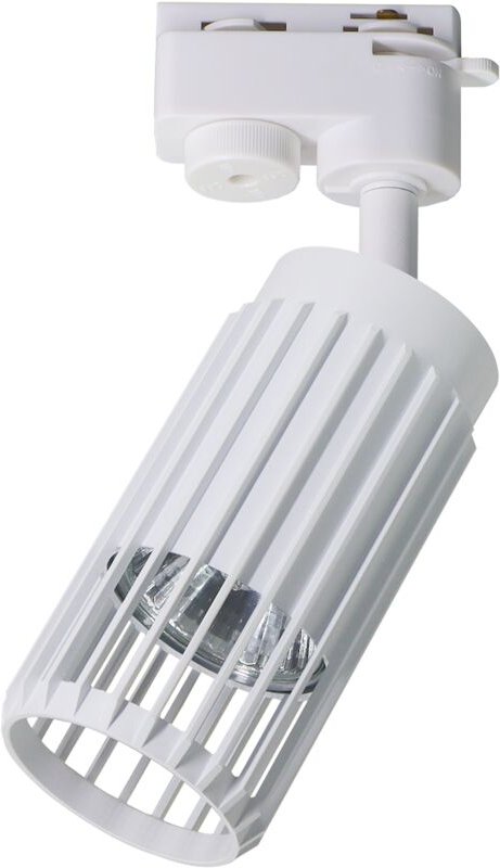 VERTIKALE WEISSE SCHIENE 1xGU10