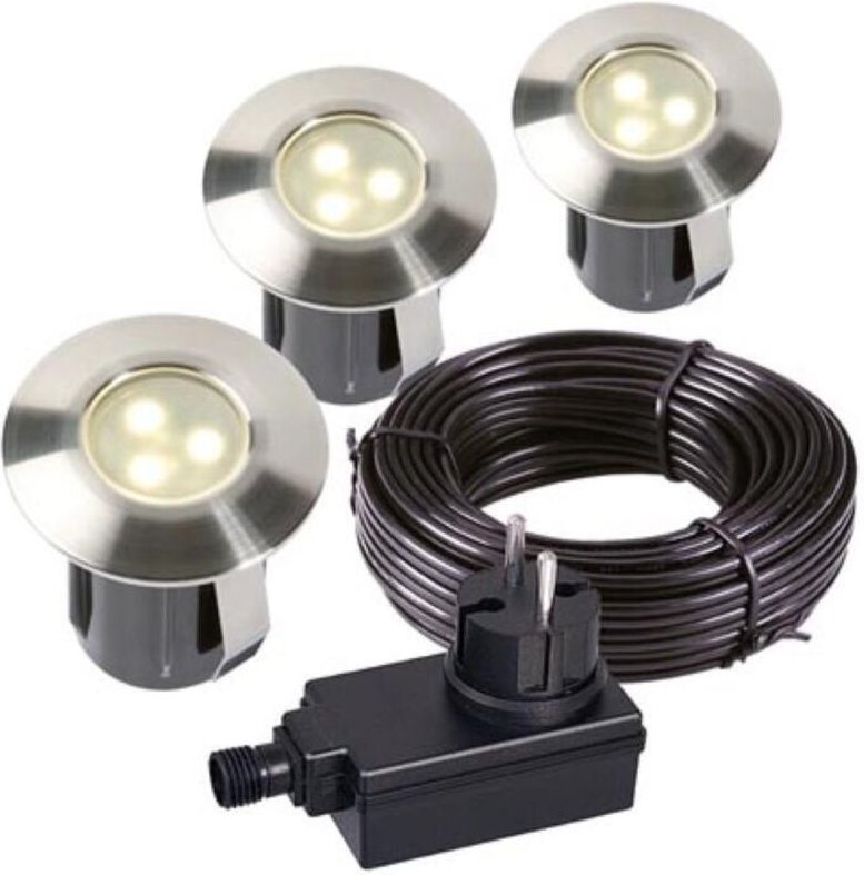 Garden Lights - Birch set - Einbaustrahler - 12V - 10lm - 0,5W - 3000K