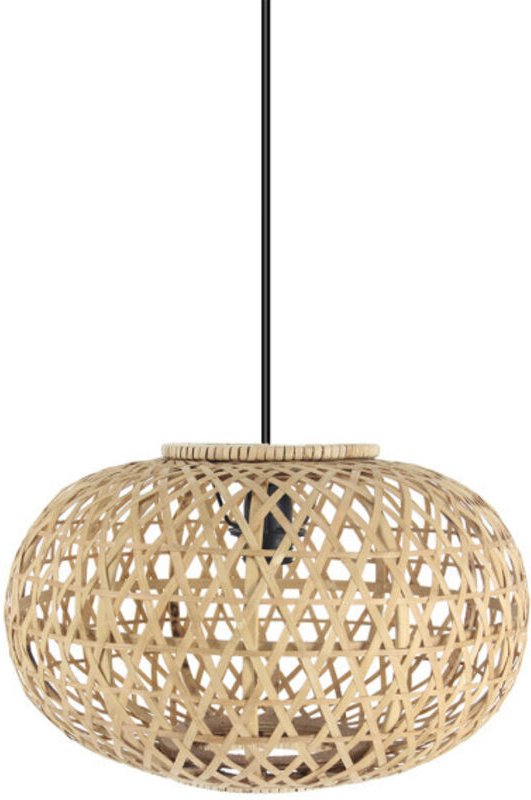Fabrilamp - abrila akunadecor Bambus-Anhänger 40 Cm Modell Ponte Marron Natural