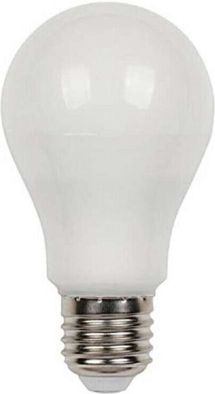 Trade Shop Traesio - Trade Shop - led stahl filing opaca A60 E27 8 watt light calda naturale A60B8 -