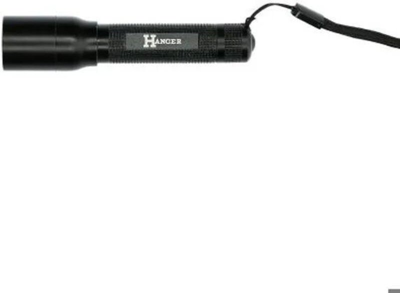Hanger Blacklight 1 Taschenlampe tragbar schwarz Aluminium