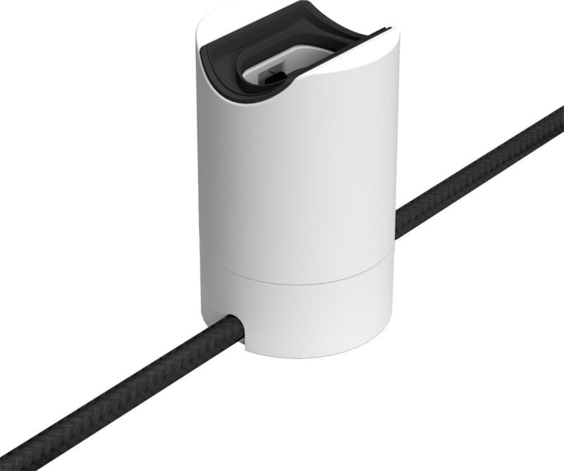 Creative Cables - Creative-cables esse14 steckdose s14d farbe weiß - kpls14d2flpb