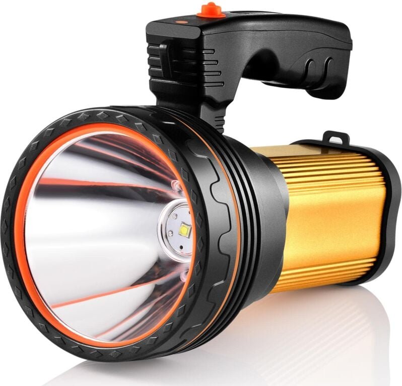 LED-Taschenlampe, 9000 mA, wiederaufladbar, wasserdicht, IPX4, tragbare Campinglampe, 6000 mAh, Campinglampe, tragbarer ...